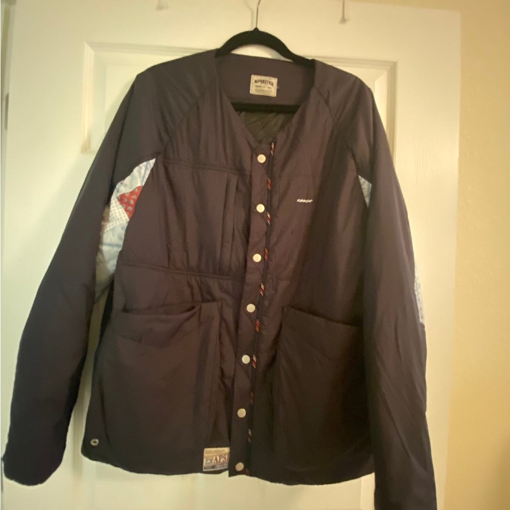 ALPHASTYLE Womens Nylon Jacket New Large-Sample Great Condition-No Tags